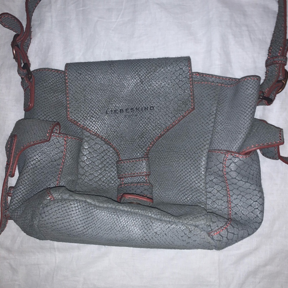 BRAND NEW liebeskind snakeskin crossbody bag